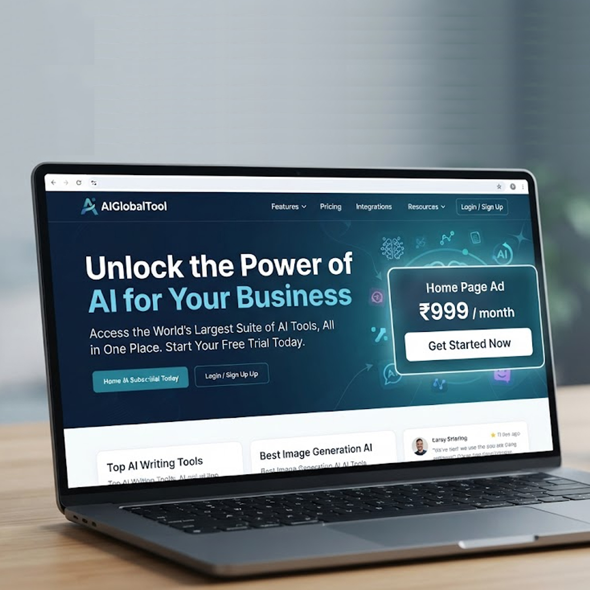 Home Page Ad